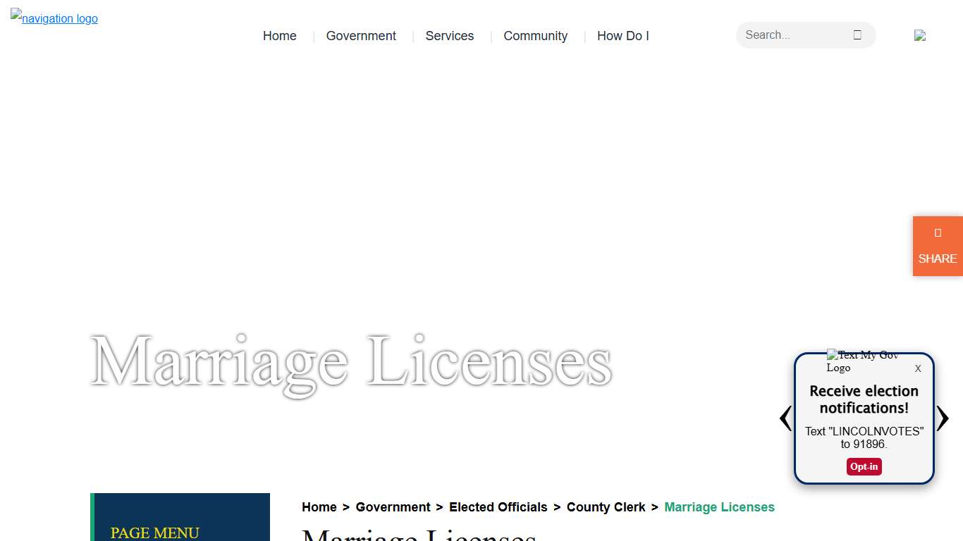 Welcome to Lincoln County